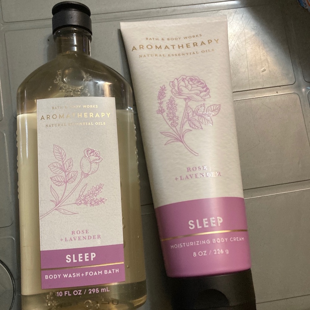Bath and Bodyworks aromatherapy Rose